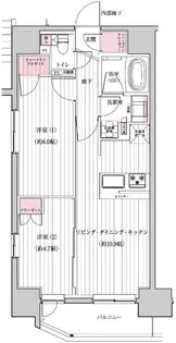 神奈川県川崎市川崎区追分町【マンション】の間取り