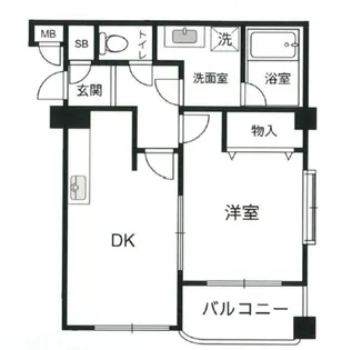 ベルシャンテ西明石II【3階】の間取り
