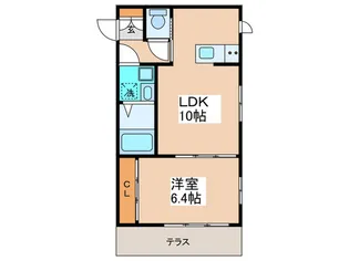 ヴィラジュIII【1階】の間取り