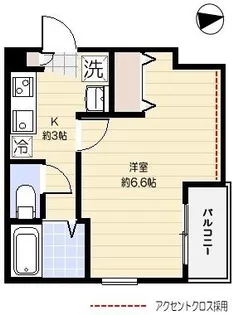 東京都練馬区田柄2【マンション】の間取り