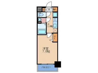 BPRレジデンス天満橋【9階】の間取り