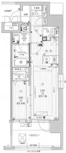 福岡県福岡市中央区六本松4【マンション】の間取り