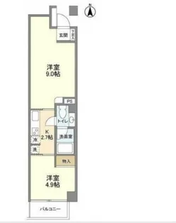 バウムプラッツ【4階】の間取り