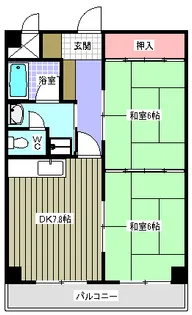 エスポワール新潟【4階】の間取り