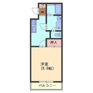 サントピア永楽町【3階】の間取り