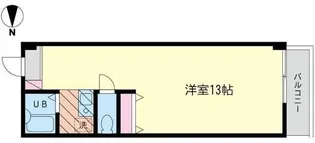 第17明智ビル【3階】の間取り
