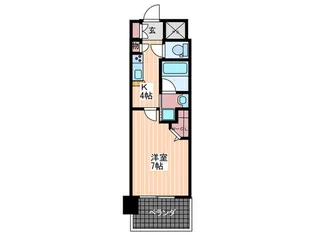 ステイサム舟入中町【5階】の間取り