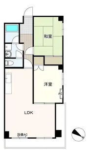 エスポアール船橋【8階】の間取り