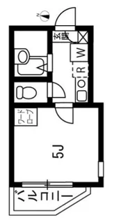 ブロッサムテラス下丸子【1階】の間取り