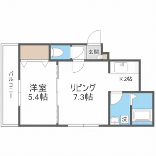 ムーンフェイス【2階】の間取り