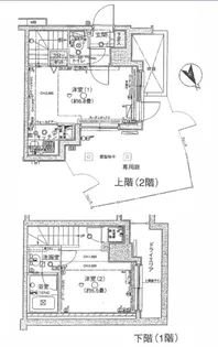 パレステュディオ小石川後楽園【2階】の間取り