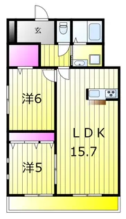 メゾン・マホロバ【2階】の間取り
