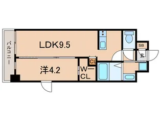 BRIS西宮【4階】の間取り
