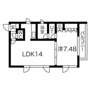 メグロポイント【3階】の間取り
