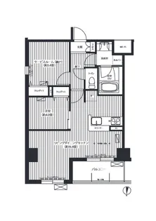 フィルージュ浦和常盤【3階】の間取り