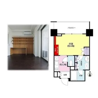 スタイリオ蒲田【8階】の間取り