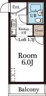 ジュネパレス越谷第501【2階】の間取り