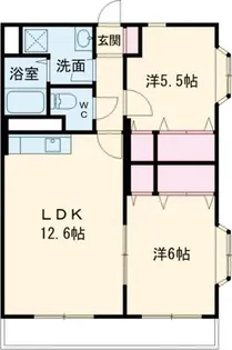 ボア・ソルテII【1階】の間取り