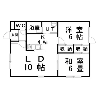 リッチ・ハーヴェスト【2階】の間取り