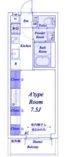リブリ・溝の口I【2階】の間取り