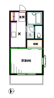 パナックス【2階】の間取り