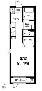 アーバン堀之内A【2階】の間取り