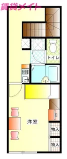 ニューグレイス塩浜【2階】の間取り