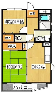 ビラシティ鈴木【3階】の間取り