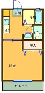 ダブルタイム桃山寮【2階】の間取り