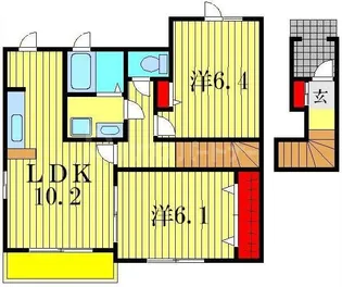 プリムローズ【2階】の間取り