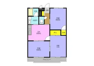 メゾン池田【2階】の間取り