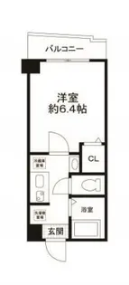 クレッシェンド三軒茶屋【1階】の間取り