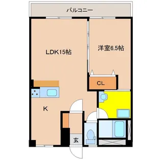 丸吉ビル【2階】の間取り