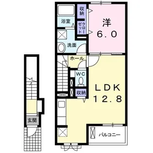 グラン・ソレイユ【2階】の間取り