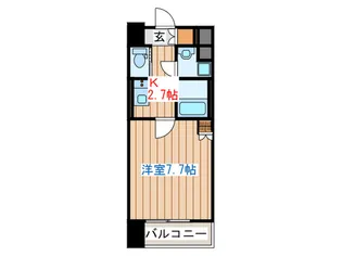 ラピスラズリ上杉【6階】の間取り
