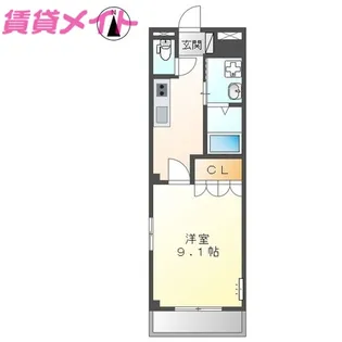 M・メゾン【1階】の間取り