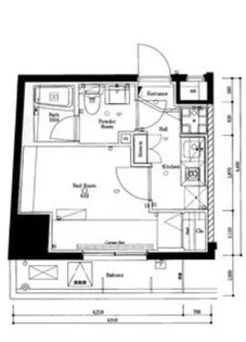 AZEST西巣鴨【10階】の間取り