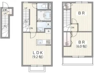 ミハス池上の間取り