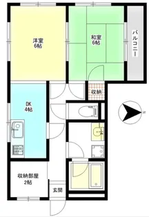 春風館【1階】の間取り