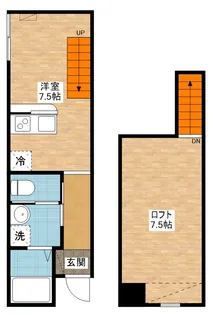 シジエム【2階】の間取り