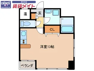 セント アビエス【6階】の間取り