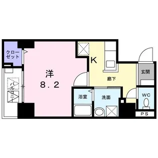 パサージュ【3階】の間取り