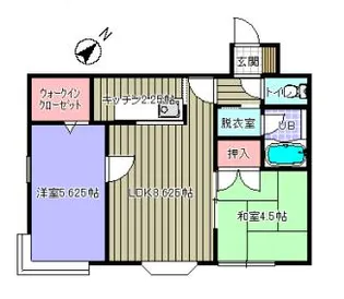 エルビス【2階】の間取り