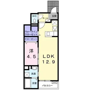 ペルリ【1階】の間取り