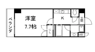 テルサーティーン【2階】の間取り