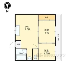 メーゾン・ヴィオレット【3階】の間取り