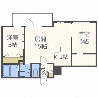 Chateau Blanc65【4階】の間取り