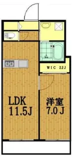 リバード北加瀬【2階】の間取り