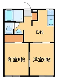 サンシャトレー【1階】の間取り