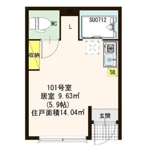 センプリス【1階】の間取り